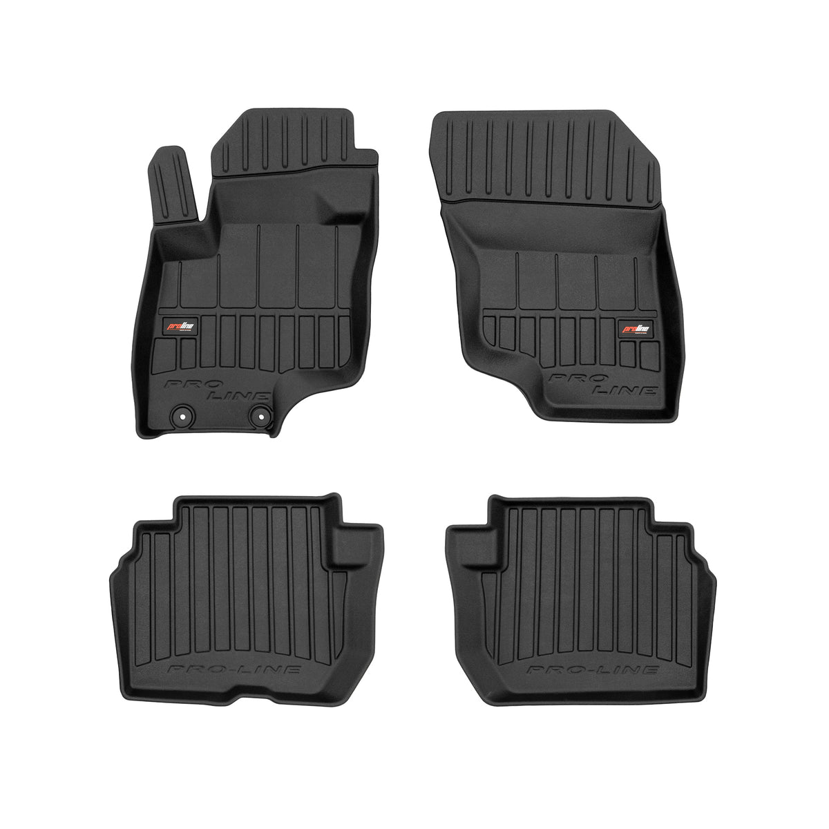 PACK 4 TAPETES BORRACHA PRO-LINE MITSUBISHI ECLIPSE CROSS 2018-> PHEV