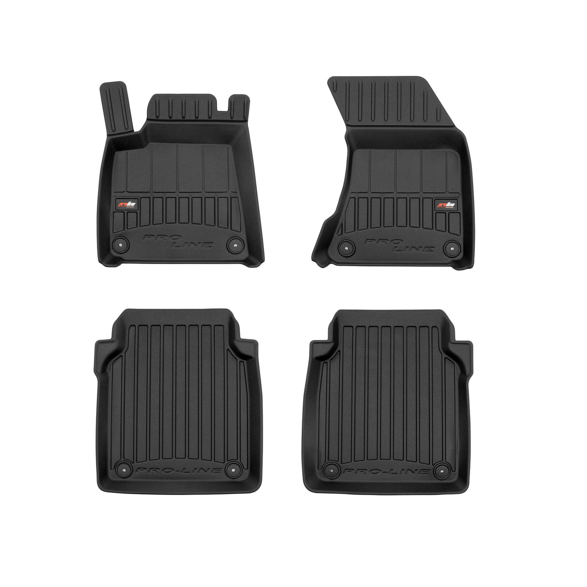 PACK 4 TAPETES BORRACHA PRO-LINE AUDI A8 D4 2009-2017 LONGO