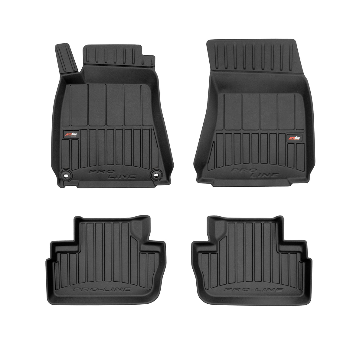 PACK 4 TAPETES BORRACHA PRO-LINE LEXUS IS II 2005-2013 RWD