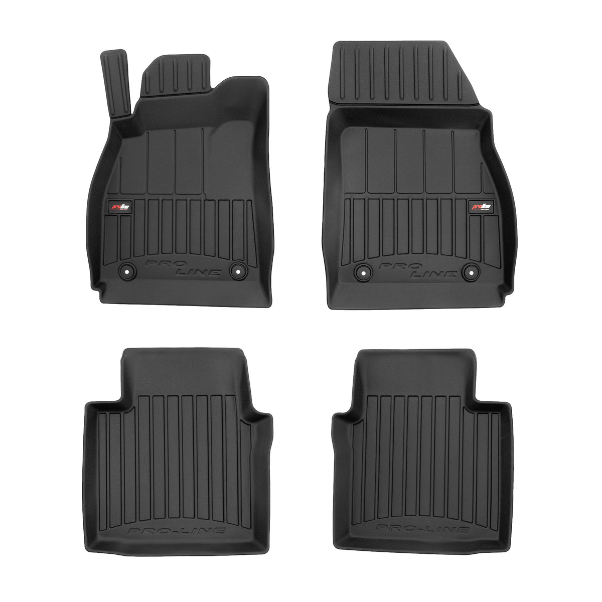 PACK 4 TAPETES BORRACHA PRO-LINE SAAB 9-5 II 2010-2012