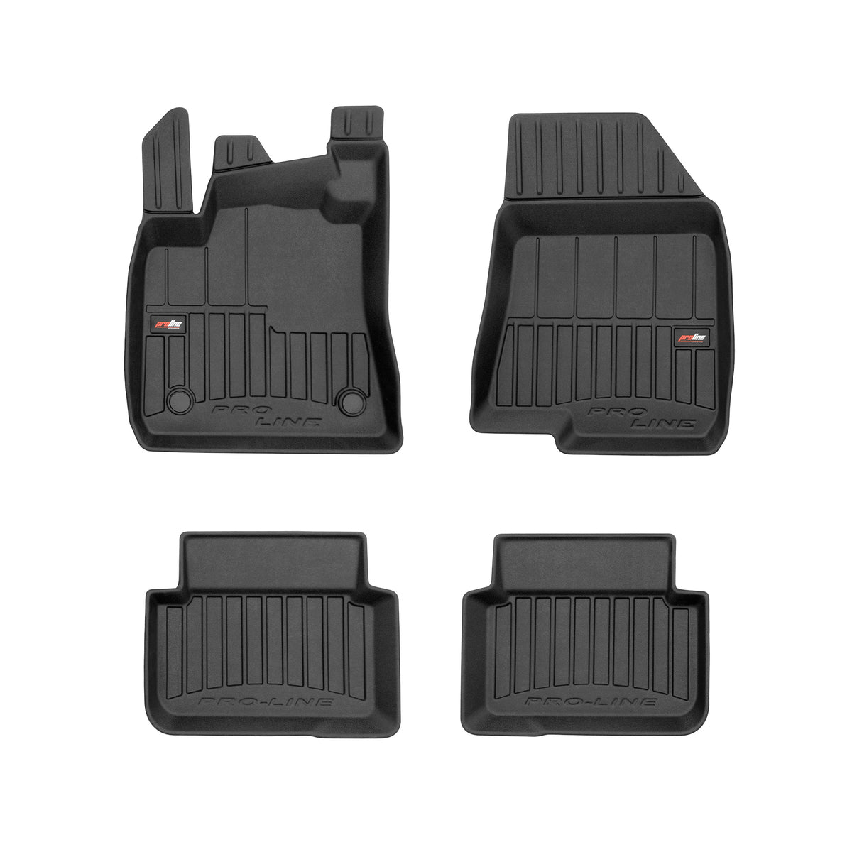 PACK 4 TAPETES BORRACHA PRO-LINE DACIA LOGAN III 2020->