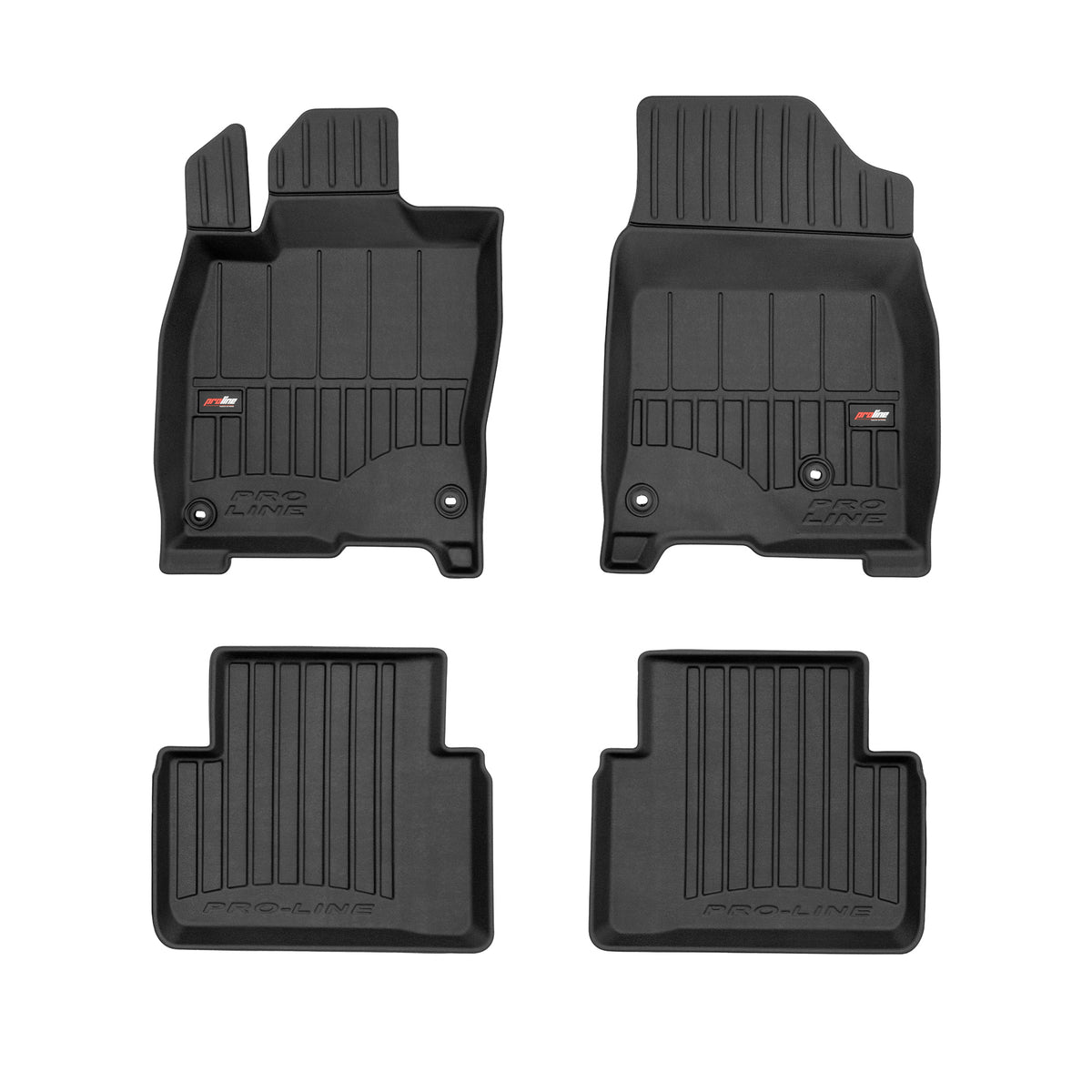 PACK 4 TAPETES BORRACHA PRO-LINE HONDA CIVIC X 2015-2021