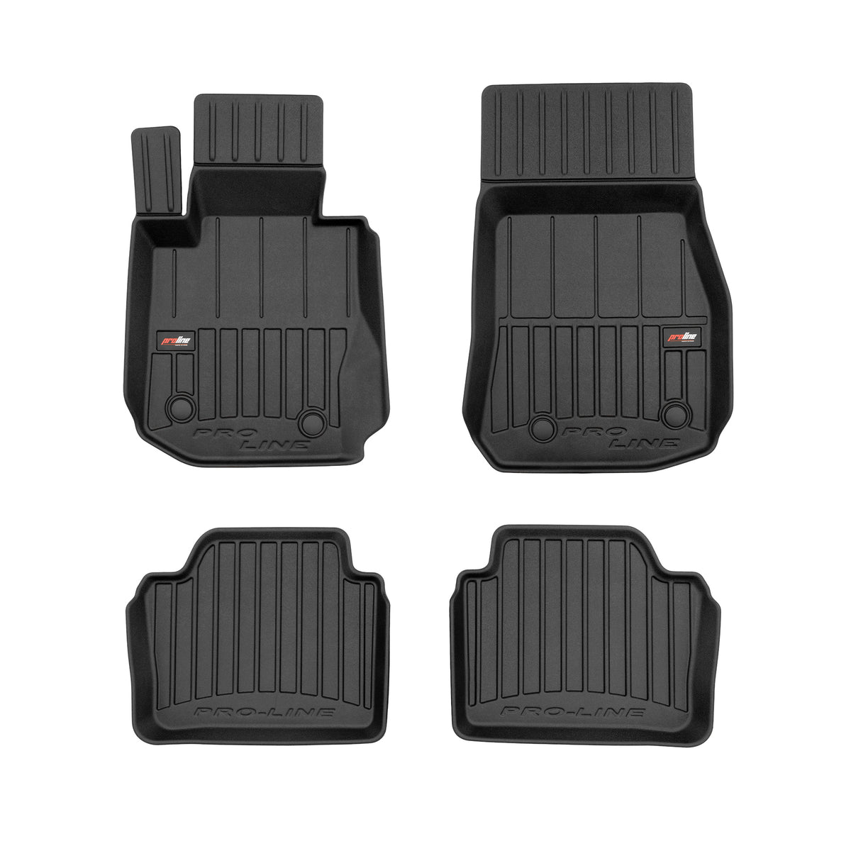 PACK 4 TAPETES BORRACHA PRO-LINE BMW 4 SERIES GRAN COUPE F36 2014-2021