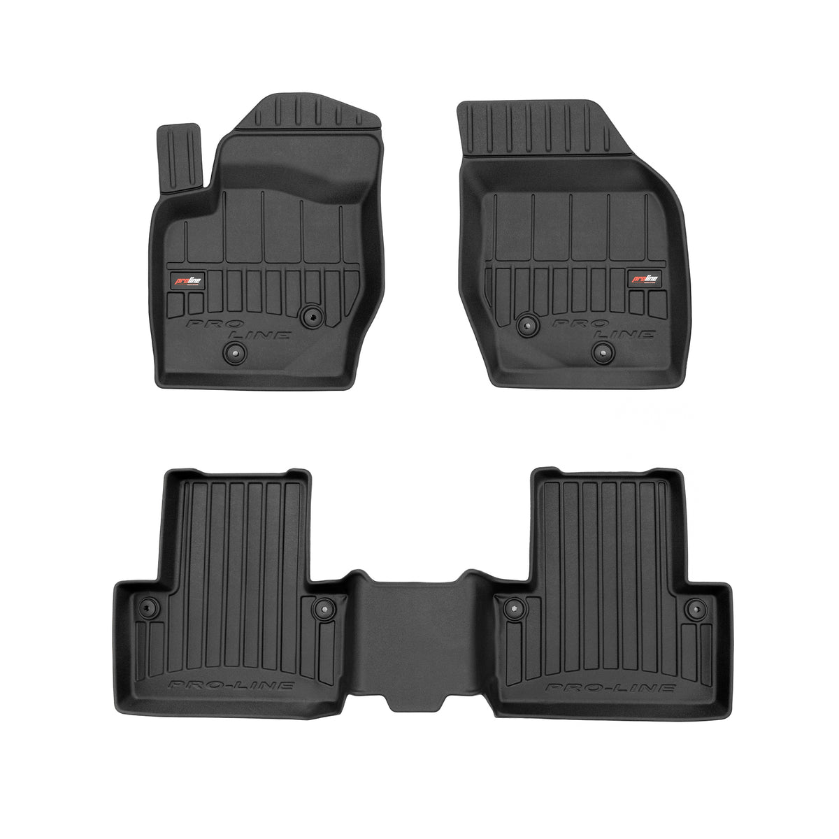 PACK 3 TAPETES BORRACHA PRO-LINE VOLVO XC90 I 2002-2016
