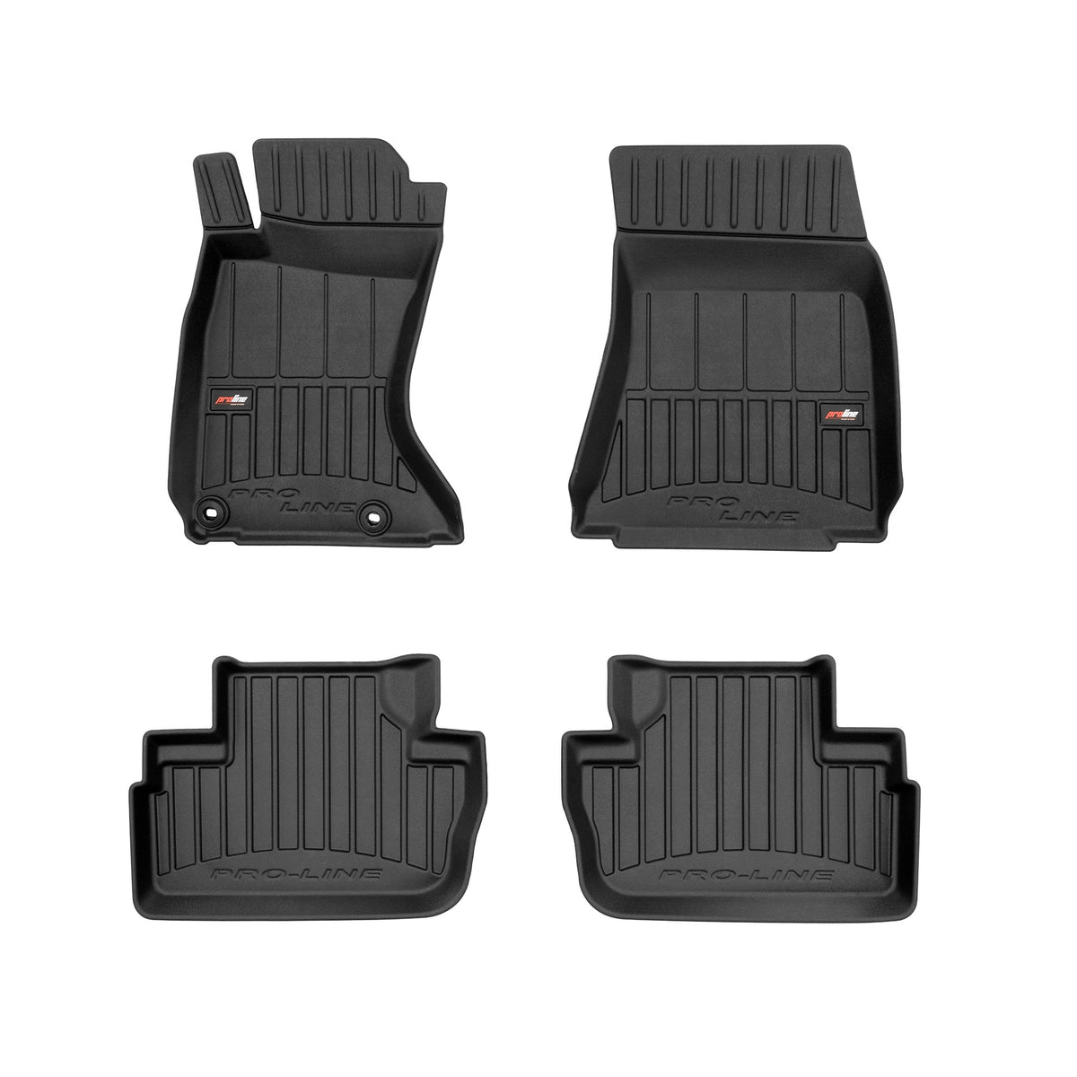 PACK 4 TAPETES BORRACHA PRO-LINE LEXUS IS II 2005-2013 AWD