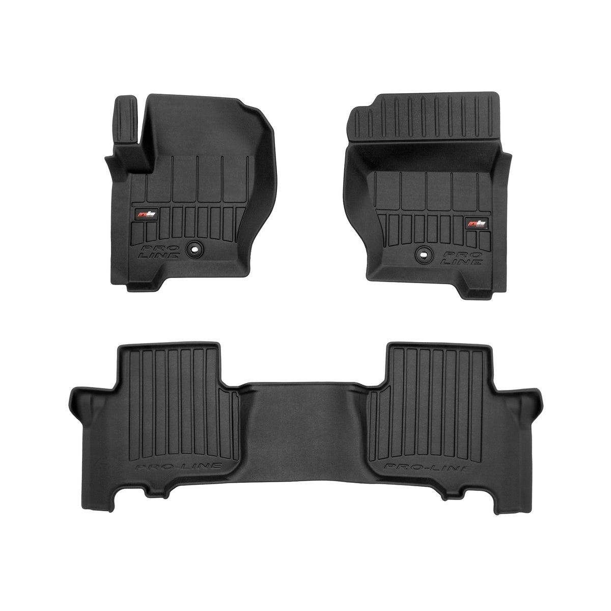 PACK 3 TAPETES BORRACHA PRO-LINE LAND ROVER DISCOVERY III 2004-2009