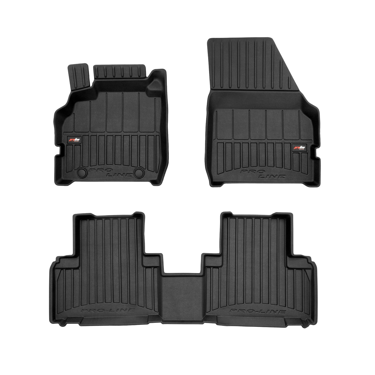 PACK 3 TAPETES BORRACHA PRO-LINE RENAULT SCENIC II 2003-2009