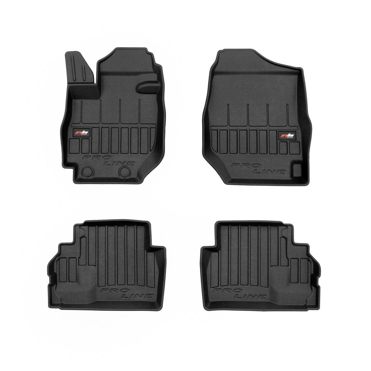 PACK 4 TAPETES BORRACHA PRO-LINE SUZUKI JIMNY IV 2018->