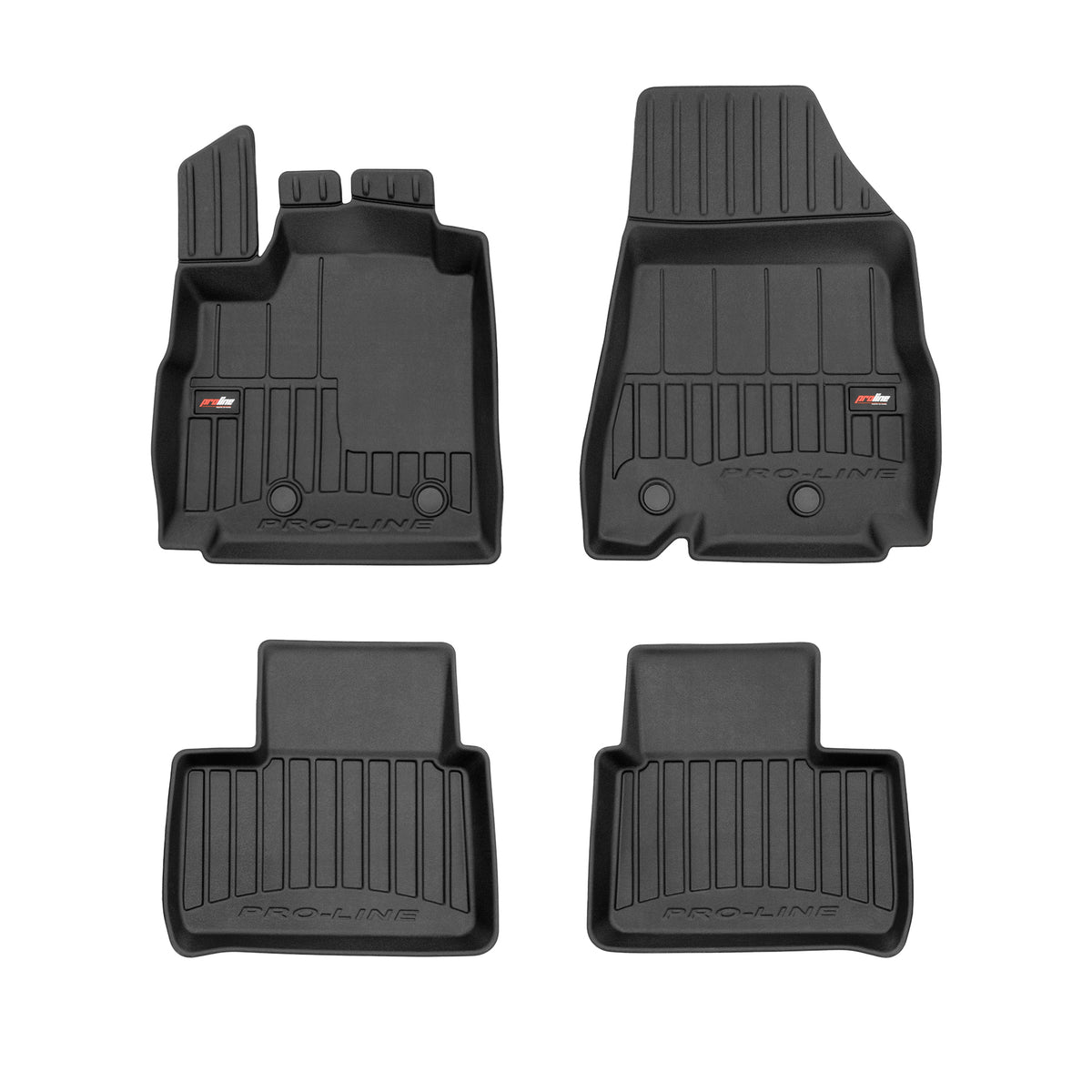 PACK 4 TAPETES BORRACHA PRO-LINE RENAULT ARKANA 2019-2026