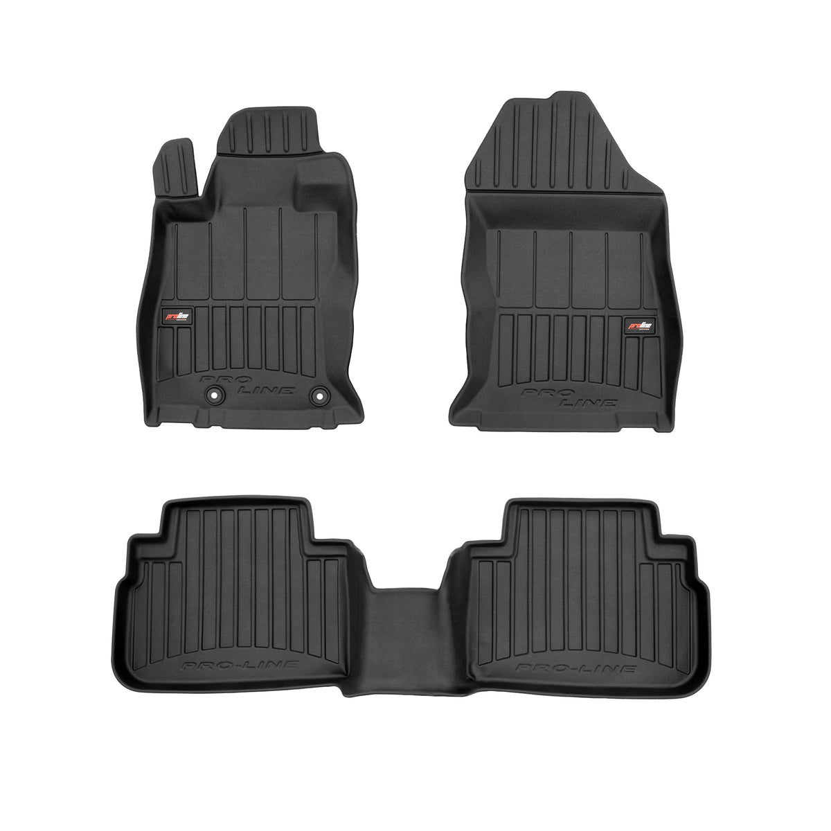 PACK 3 TAPETES BORRACHA PRO-LINE SUBARU FORESTER V 2018-2024