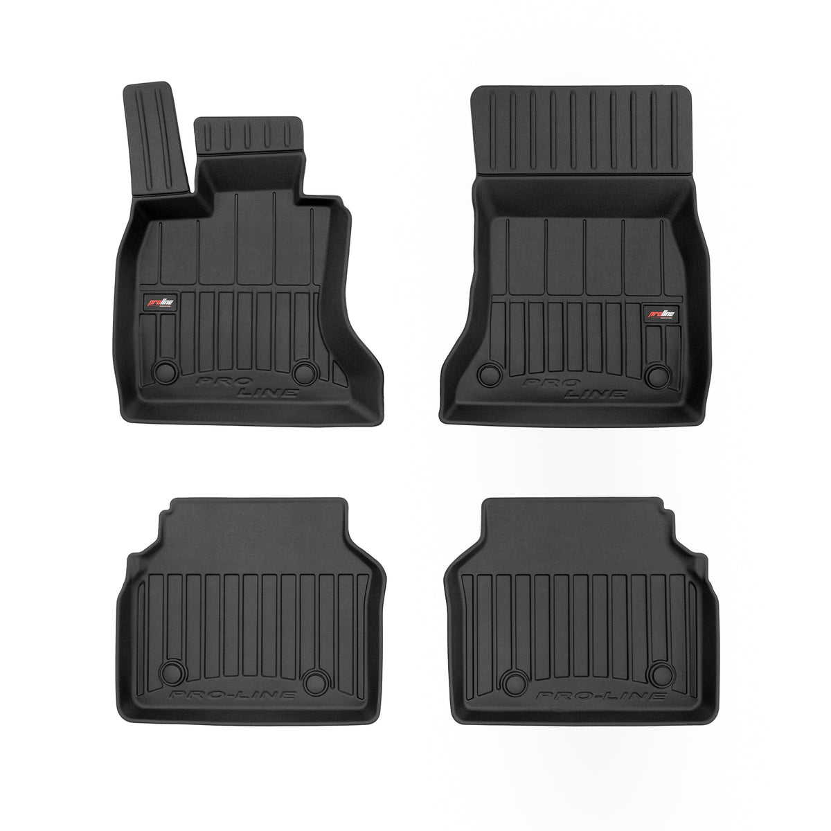 PACK 4 TAPETES BORRACHA PRO-LINE BMW 5 SERIES GRAN TURISMO F07 2009-2017 XDRIVE