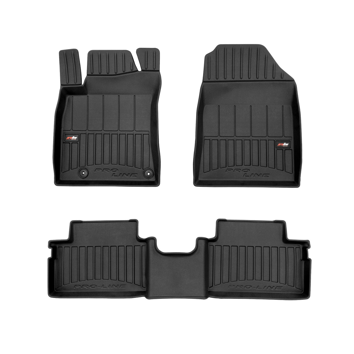 PACK 3 TAPETES BORRACHA PRO-LINE KIA PROCEED III 2018-2025