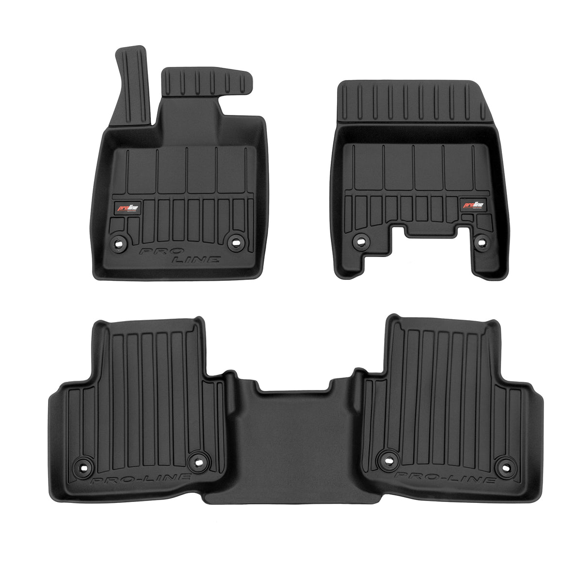 PACK 3 TAPETES BORRACHA PRO-LINE JAGUAR I-PACE 2018-2024