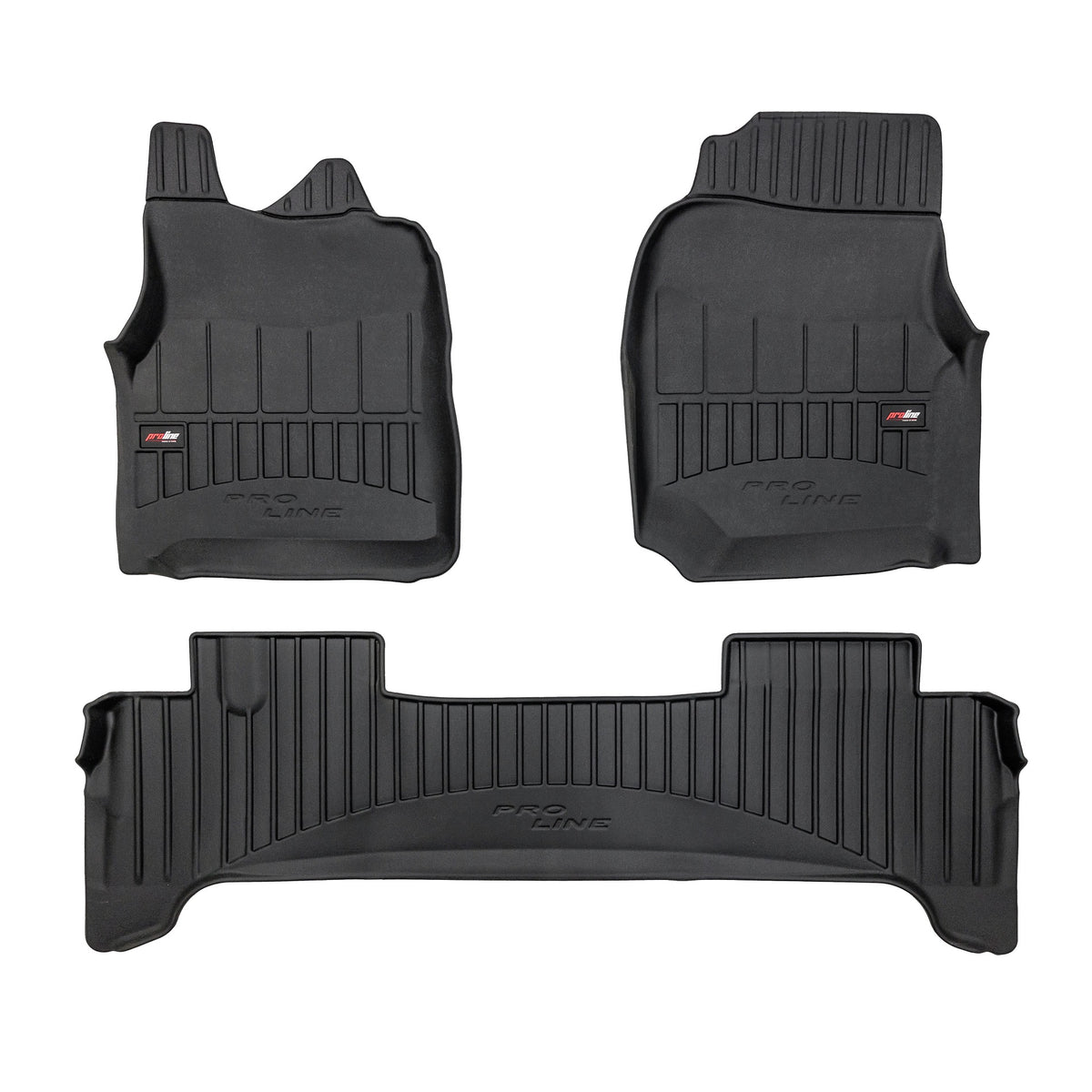 PACK 3 TAPETES BORRACHA PRO-LINE TOYOTA LAND CRUISER J100 1998-2007 5 PORTAS