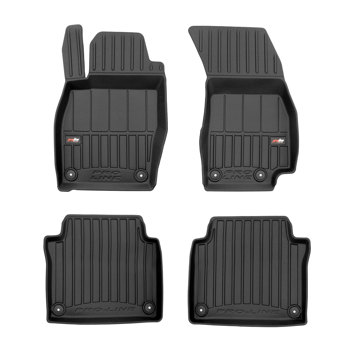 PACK 4 TAPETES BORRACHA PRO-LINE AUDI A8 D5 2017->