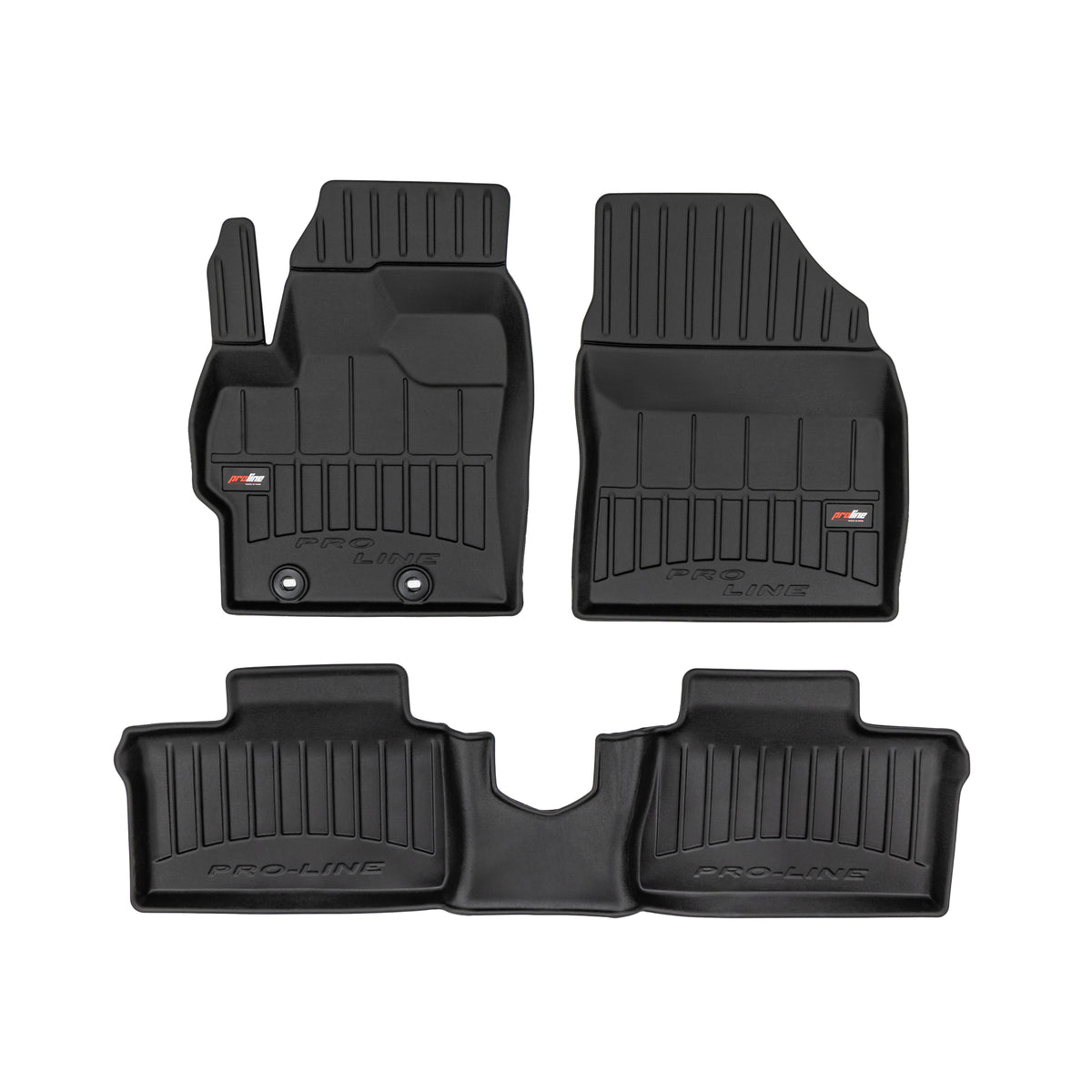 PACK 3 TAPETES BORRACHA PRO-LINE TOYOTA AYGO X 2022->