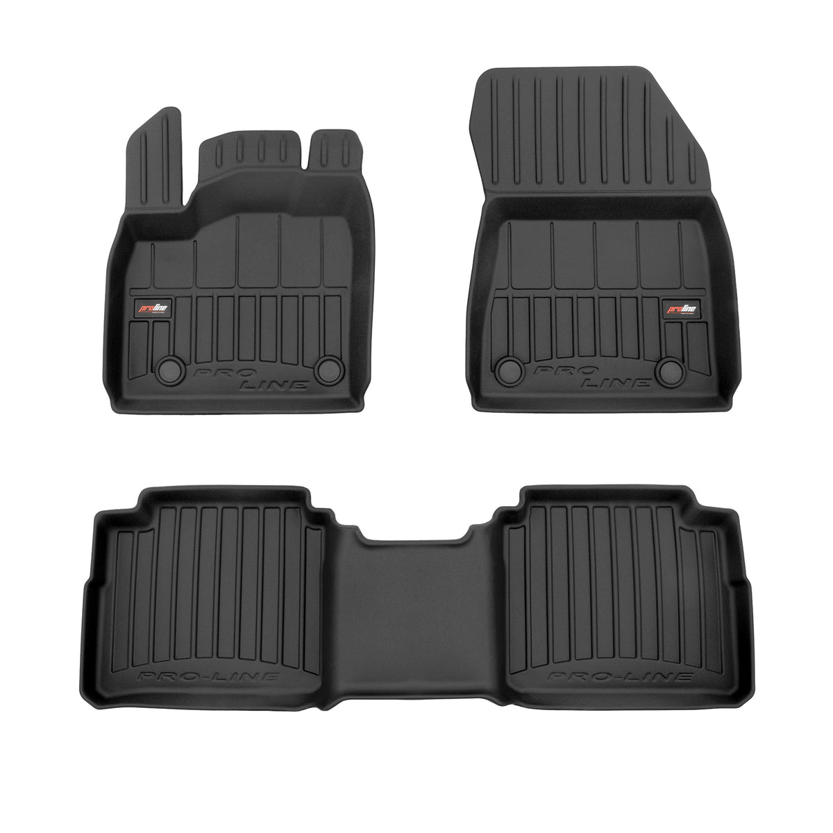 PACK 3 TAPETES BORRACHA PRO-LINE NISSAN X-TRAIL IV 2021->