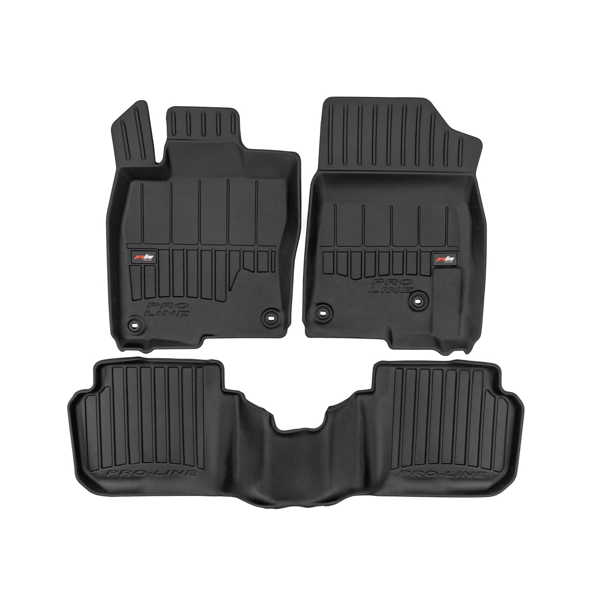 PACK 3 TAPETES BORRACHA PRO-LINE HONDA CIVIC XI 2021->