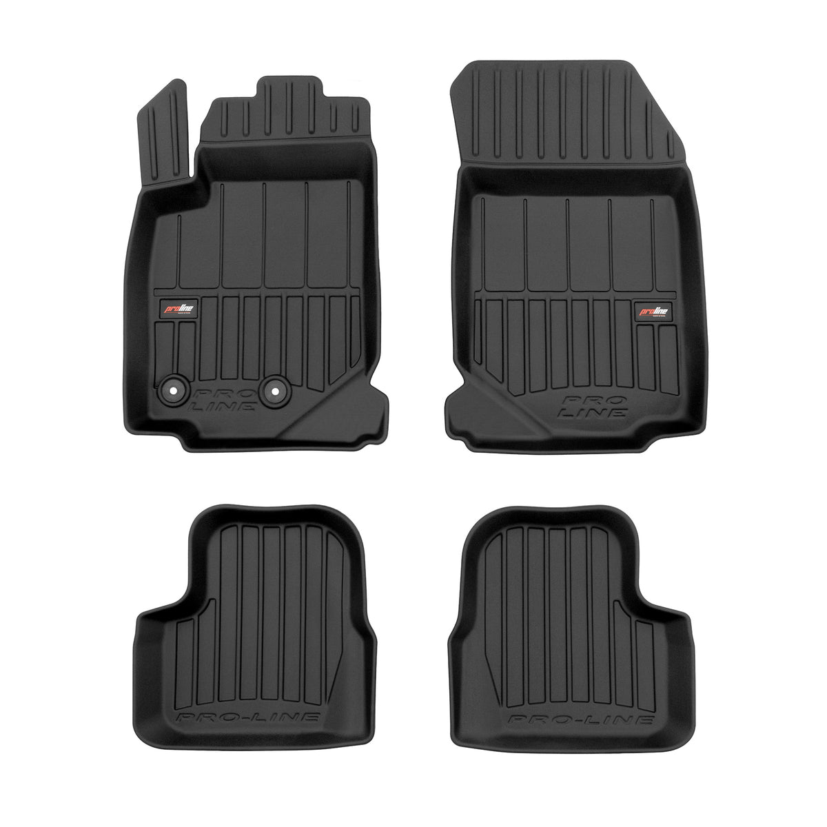 PACK 3 TAPETES BORRACHA PRO-LINE JEEP AVENGER 2023->
