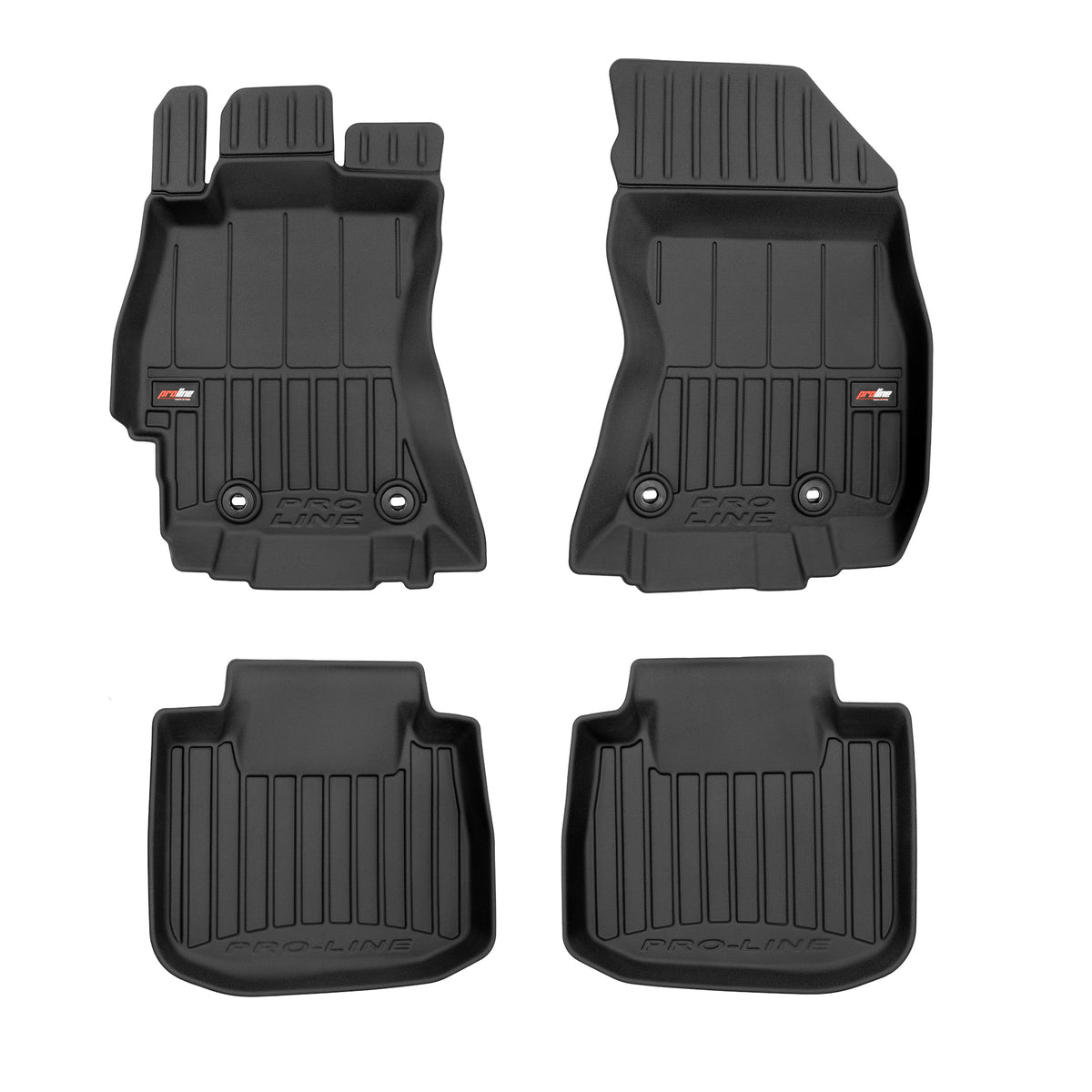 PACK 4 TAPETES BORRACHA PRO-LINE SUBARU OUTBACK V 2014-2019