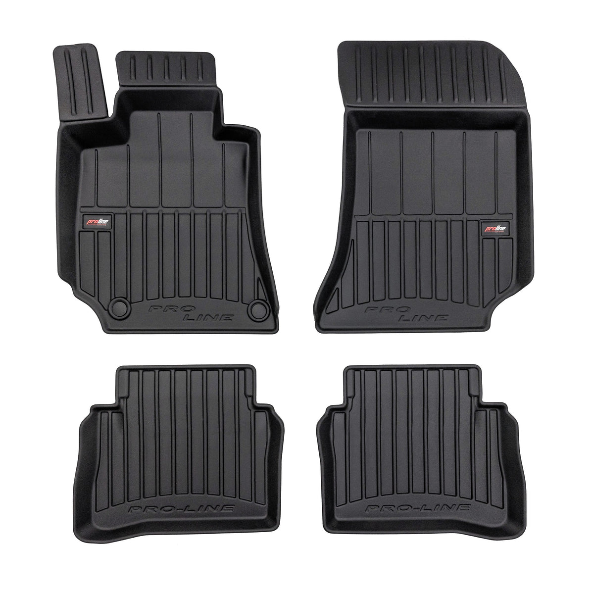 PACK 4 TAPETES BORRACHA PRO-LINE MERCEDES-BENZ CLASSE E W212 2009-2016