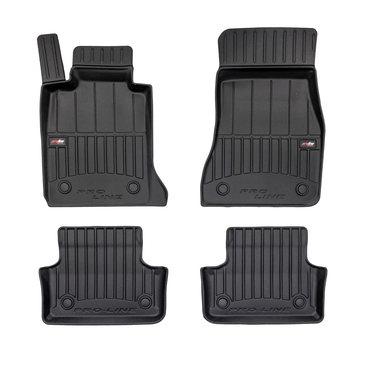 PACK 4 TAPETES BORRACHA PRO-LINE BMW 5 SERIES G31 2017-2023 HIBRIDO