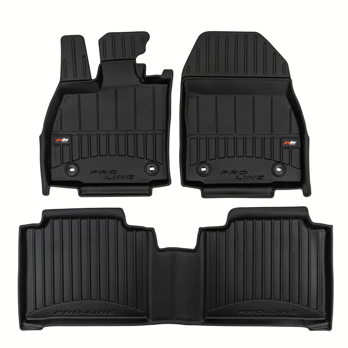 PACK 3 TAPETES BORRACHA PRO-LINE LEXUS RZ 2022->