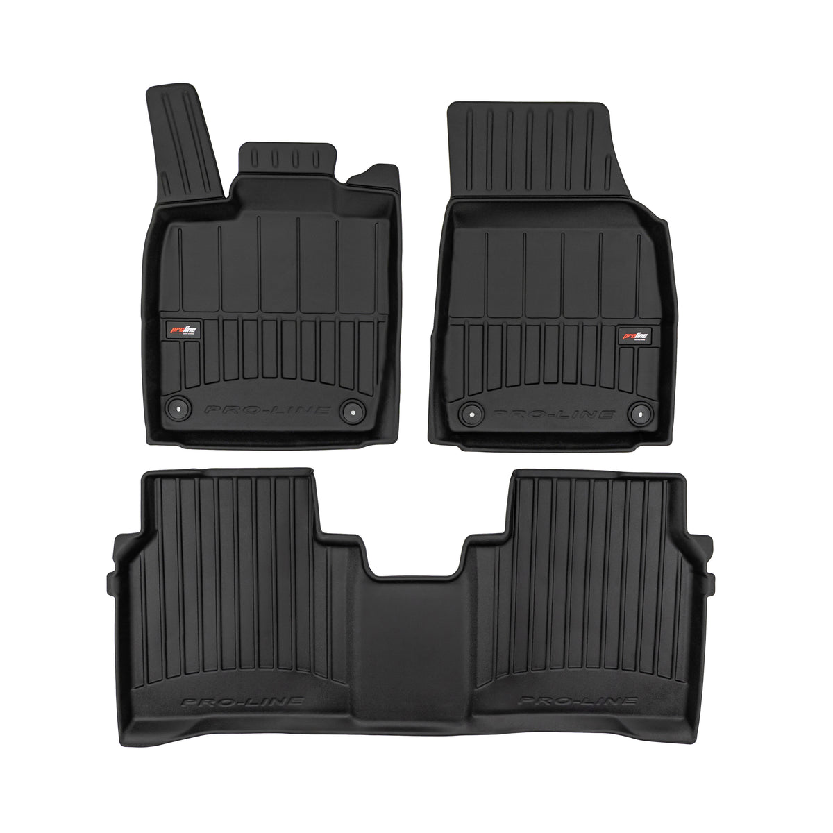 PACK 3 TAPETES BORRACHA PRO-LINE VOLKSWAGEN ID.7 2023->