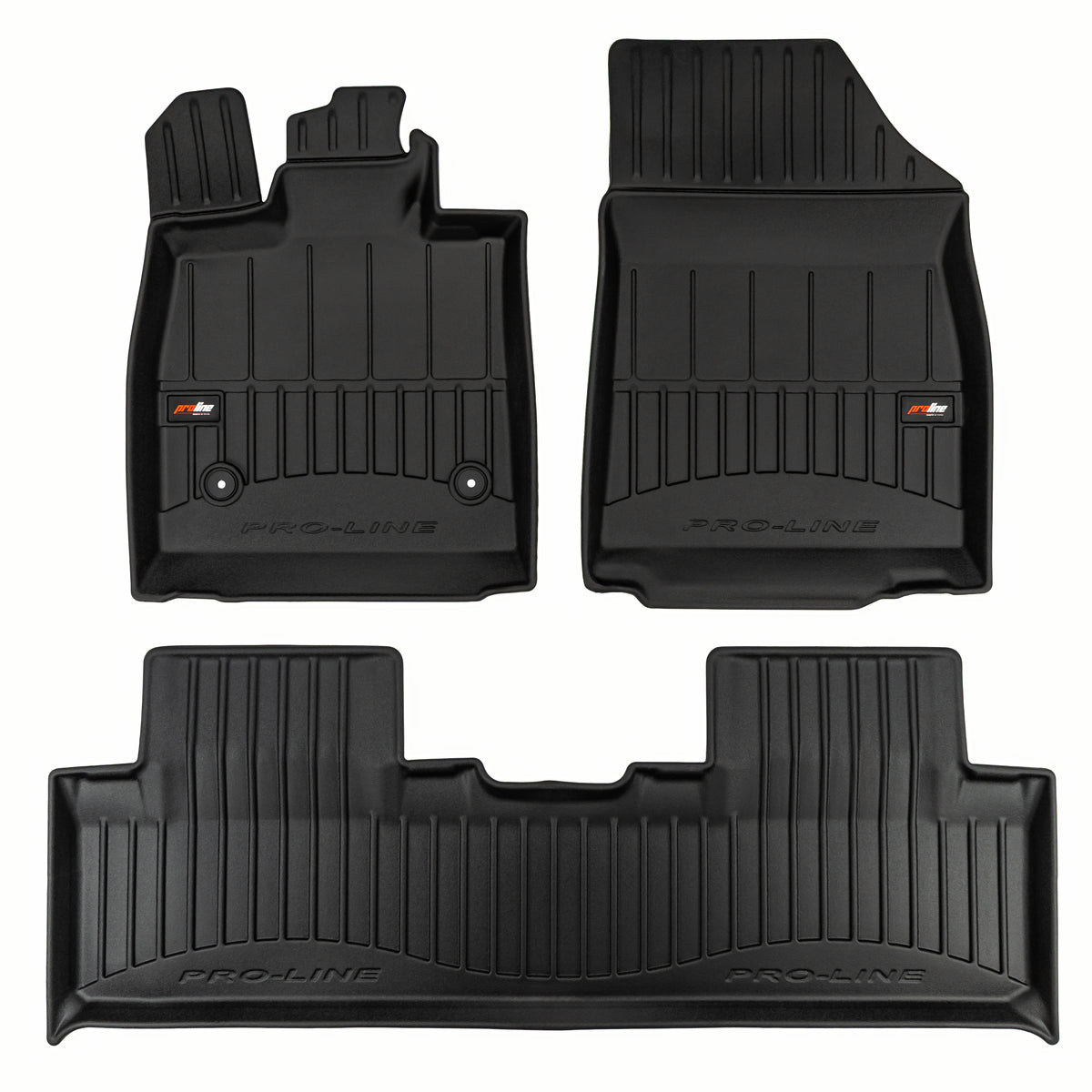 PACK 3 TAPETES BORRACHA PRO-LINE BYD SEAL U 2024->