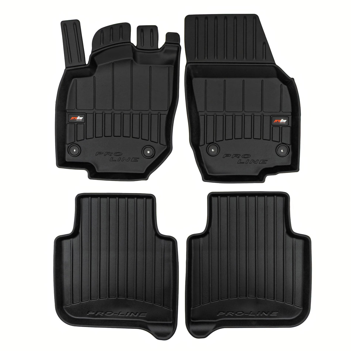 PACK 4 TAPETES BORRACHA PRO-LINE SKODA KODIAQ II 2024->