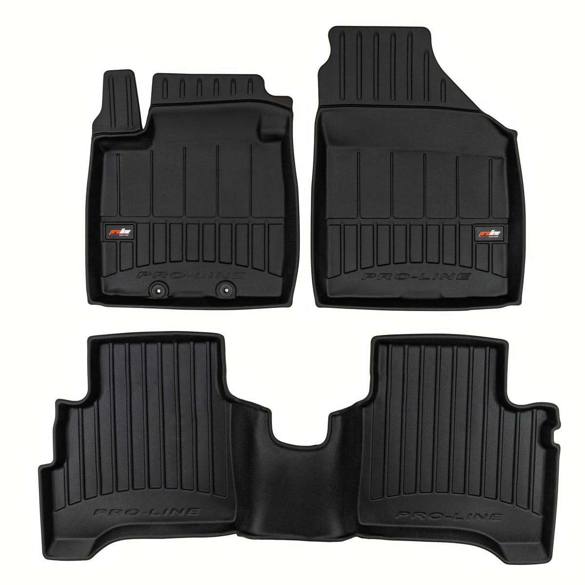 PACK 3 TAPETES BORRACHA PRO-LINE SUZUKI SWIFT VII 2024->