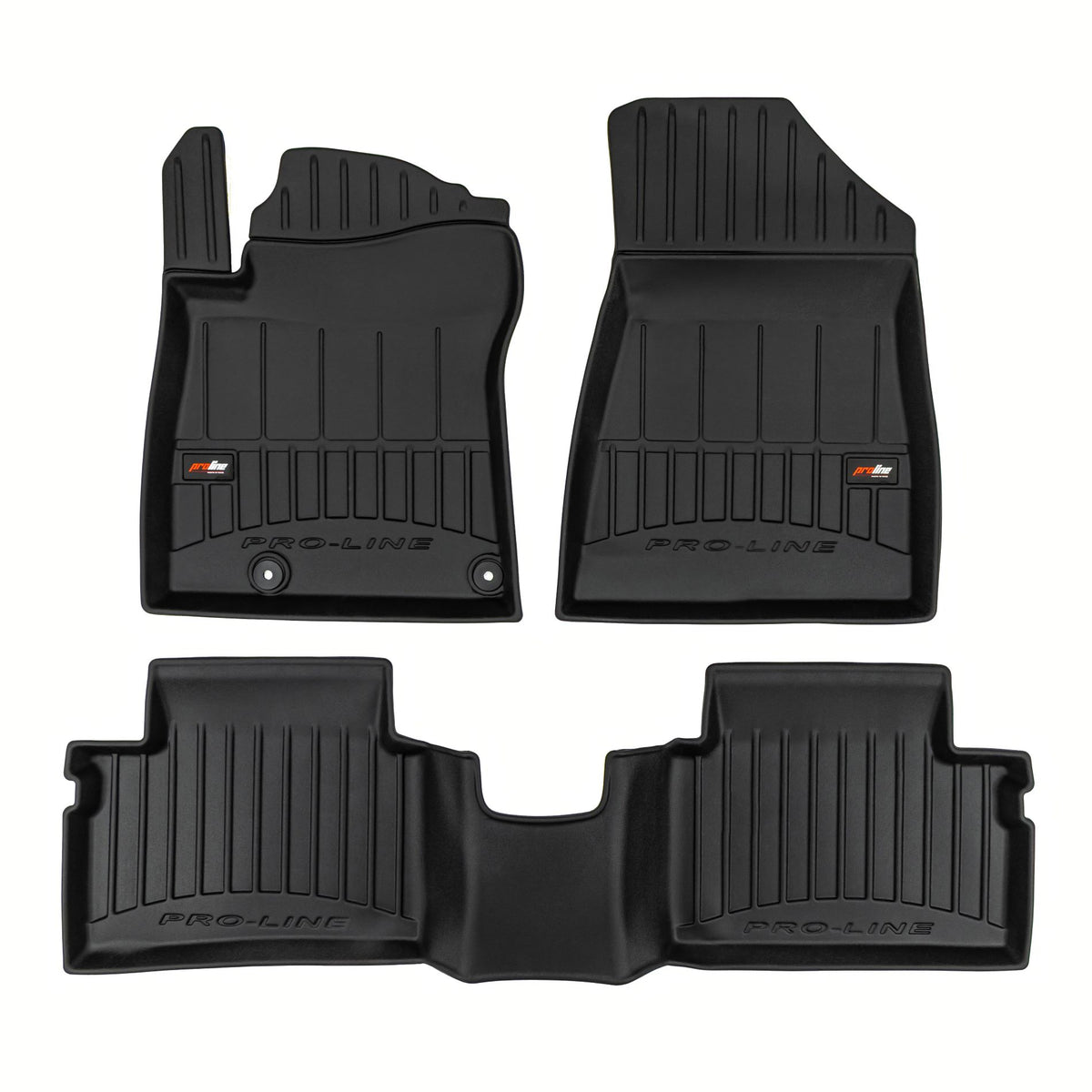 PACK 3 TAPETES BORRACHA PRO-LINE KIA NIRO II 2022-> PHEV