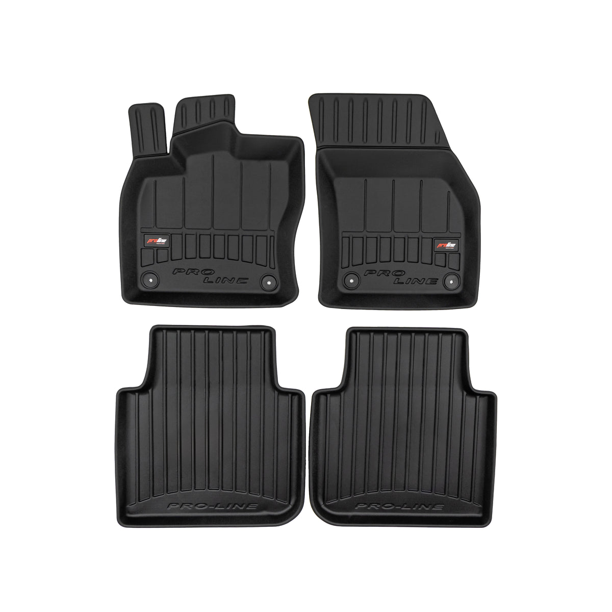 PACK 3 TAPETES BORRACHA PRO-LINE VOLKSWAGEN TIGUAN ALLSPACE 2017-2024