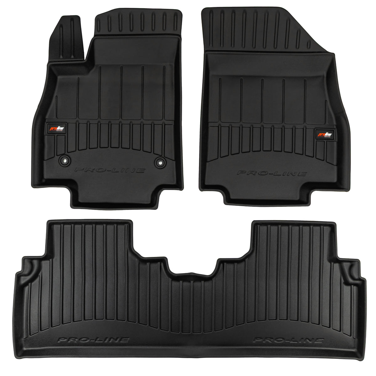 PACK 3 TAPETES BORRACHA PRO-LINE KIA EV3 2024->