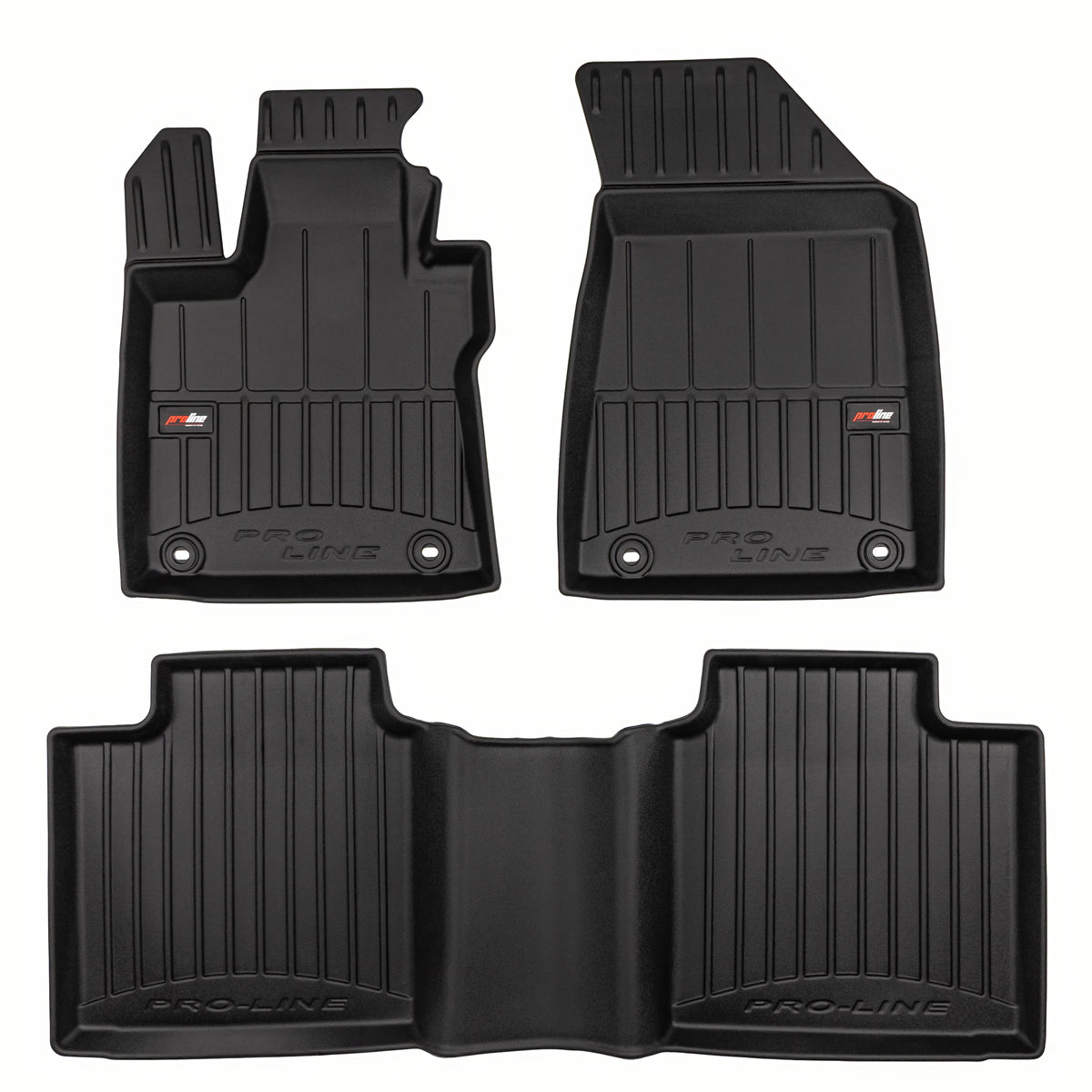 PACK 3 TAPETES BORRACHA PRO-LINE MG HS II 2024-> PHEV