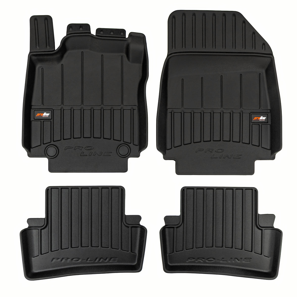 PACK 4 TAPETES BORRACHA PRO-LINE RENAULT CLIO IV 2012-2020