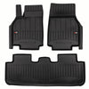 PACK 3 TAPETES BORRACHA PRO-LINE TESLA MODEL Y 2025-> POS-FACELIFT