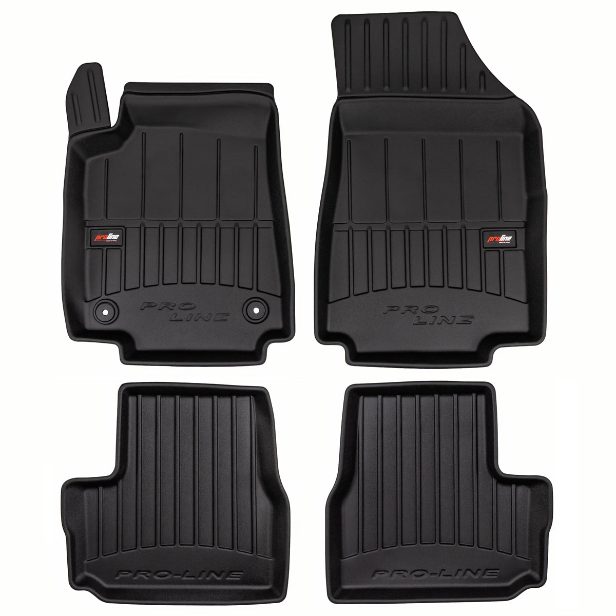 PACK 4 TAPETES BORRACHA PRO-LINE CITROEN C3 IV 2024->