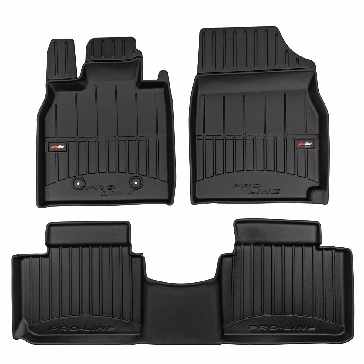 PACK 3 TAPETES BORRACHA PRO-LINE BYD SEAL 5 DM-I 2025-> PHEV