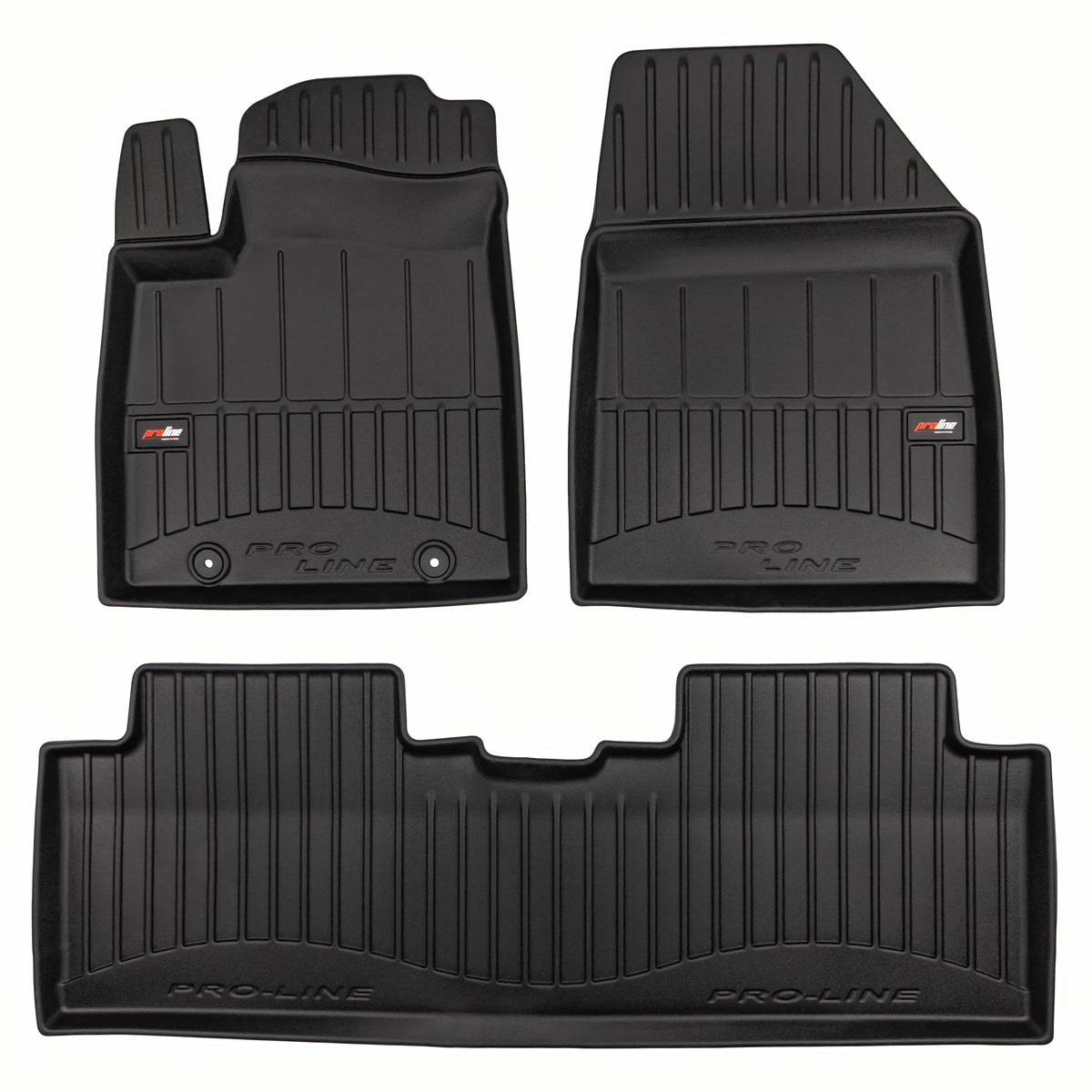 PACK 3 TAPETES BORRACHA PRO-LINE BYD ATTO2 2024->