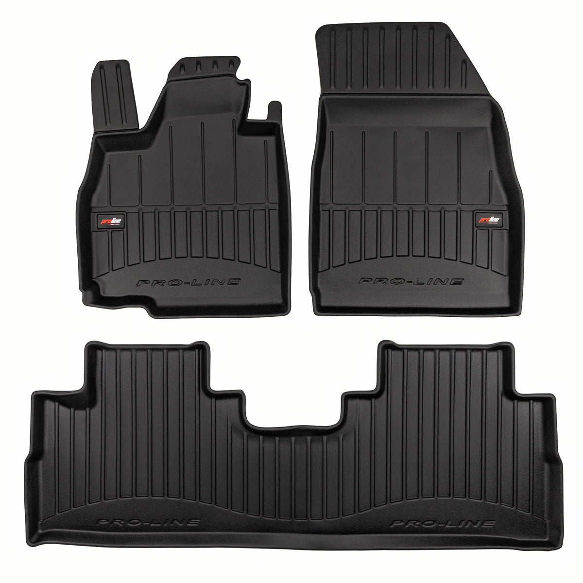 PACK 3 TAPETES BORRACHA PRO-LINE OMODA 9 2025-> PHEV