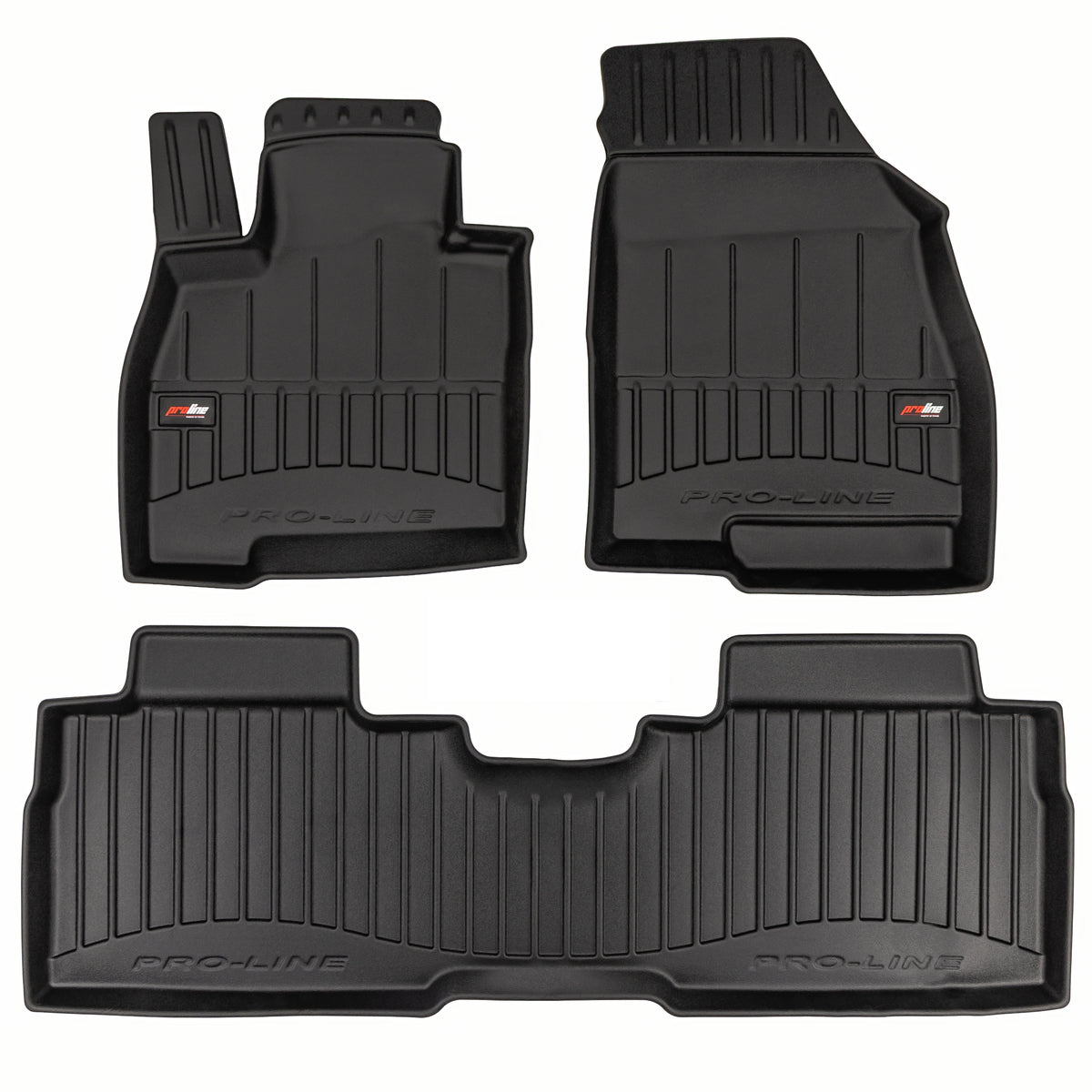 PACK 3 TAPETES BORRACHA PRO-LINE JAECOO J7 2025-> PHEV