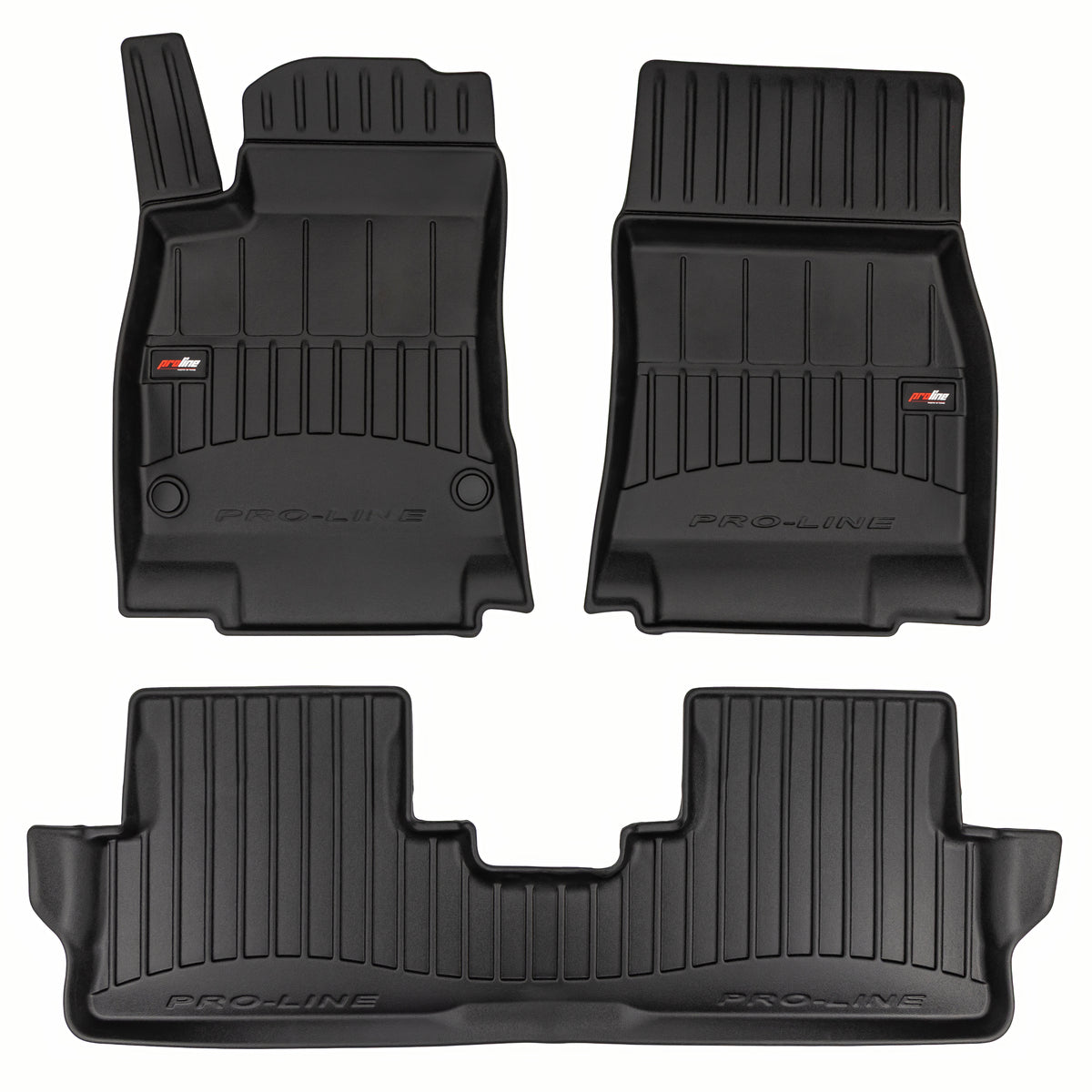 PACK 3 TAPETES BORRACHA PRO-LINE MERCEDES-BENZ CLA EQ 2025-> ELETRICO
