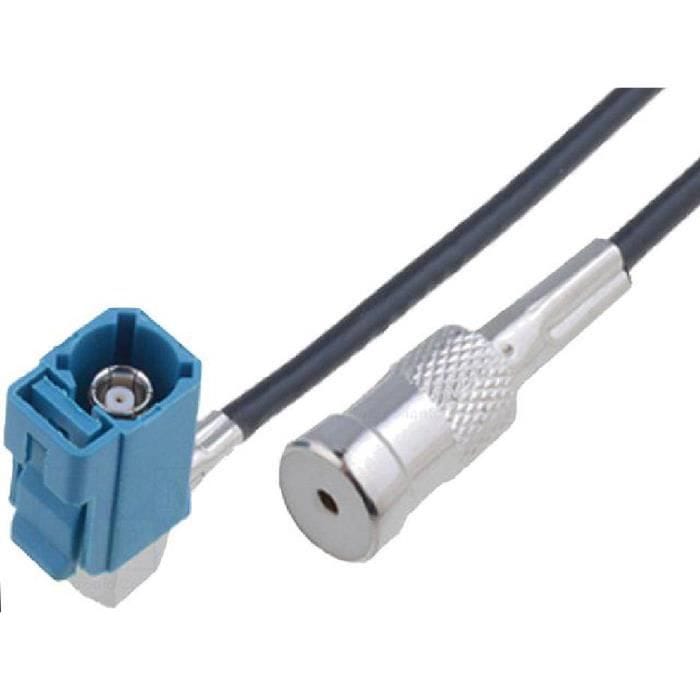 Foto do produto Adaptador Antena Fakra/ ISO Angular 25cm