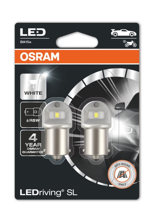 Foto do produto Lampadas Osram Ledriving R10w Ba15s 12v 1.2w
