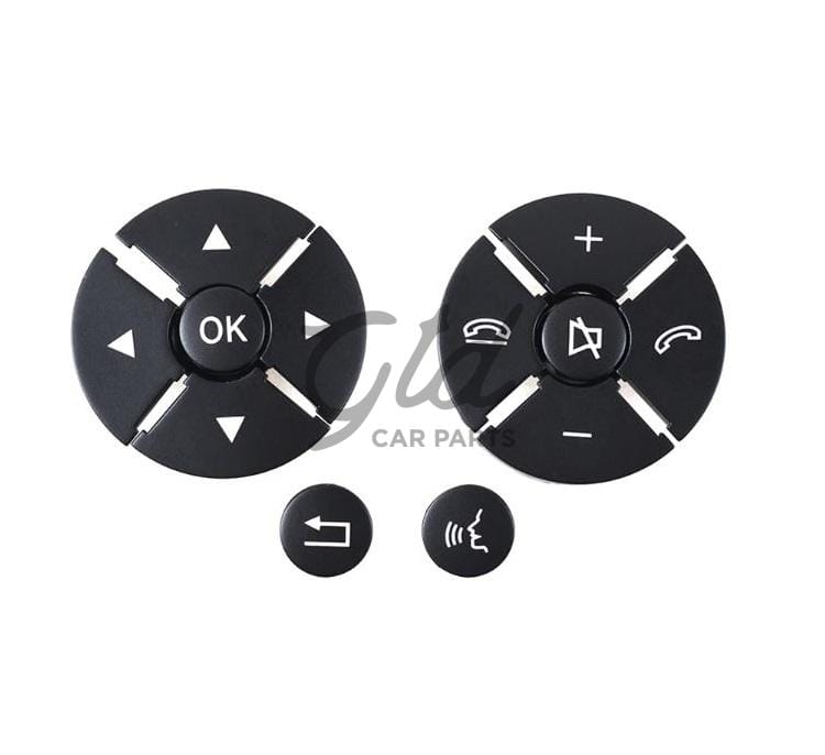 Foto do produto Botões Volante Preto Mercedes-Benz W221 W216