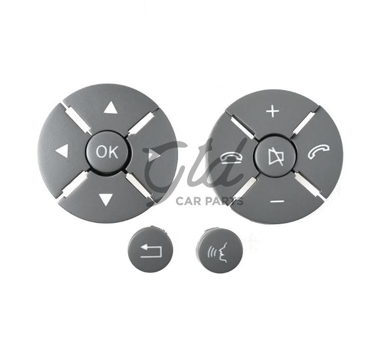 Foto do produto Botões Volante Cinza Mercedes-Benz W221 W216