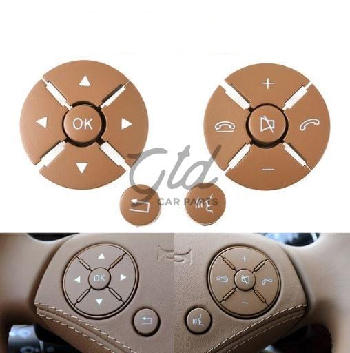 Botoes-Volante-Amarelo-Mercedes-Benz-W221-W216-1