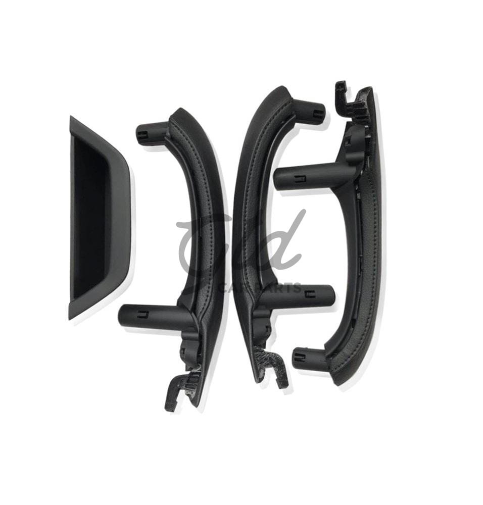 Foto do produto Pack 4 Puxadores Preto Pele BMW X3 X4 F25 F26