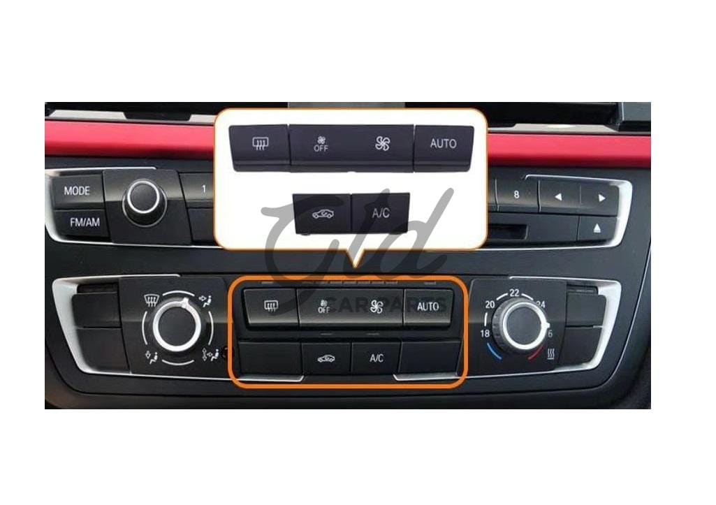Foto do produto Pack 5 Botões Módulo AC BMW Série 1 2 3 4 F20 F30 F33